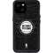 NBA Detroit Pistons Black Animal Print iPhone 15 Plus Waterproof Case